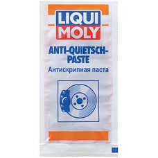 Антискрипная паста для тормозной системы LIQUI MOLY Anti-Quietsch-Paste (красная) (7656), 10g