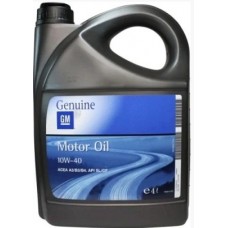 GM Motor Oil SAE 10W-40 Semi Synthetic, 4L (93165215)