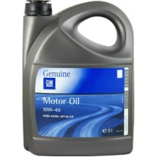 GM Motor Oil SAE 10W-40 Semi Synthetic, 5L (93165216)