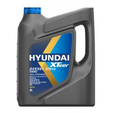 HYUNDAI XTeer Diesel Ultra 5W-40, 4L