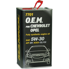 Mannol O.E.M. for Chevrolet Opel 5w30 METAL, 4L