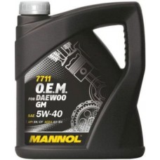 Mannol O.E.M. for Daewoo GM 5w40, 4L