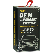 Mannol O.E.M. for Peugeot Citroen 5w30 METAL, 4L