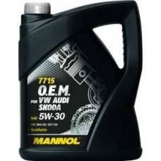 Mannol O.E.M. for VW Audi Skoda 5w30, 5L