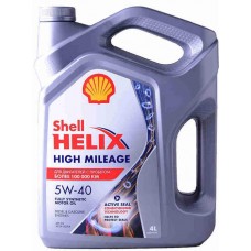Shell Helix High Mileage 5W-40, 4L (Россия)